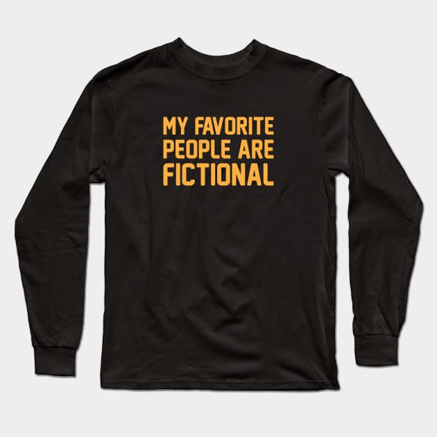 Fictional People Long Sleeve T-Shirt by Venus Complete